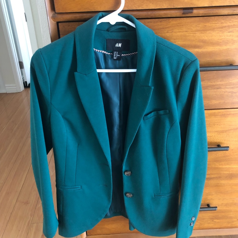 Women’s jacket. Emerald green